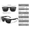 Retro Square Polarized Cycling Sunglasses With UV400 Protection And Night Vision Lens 1