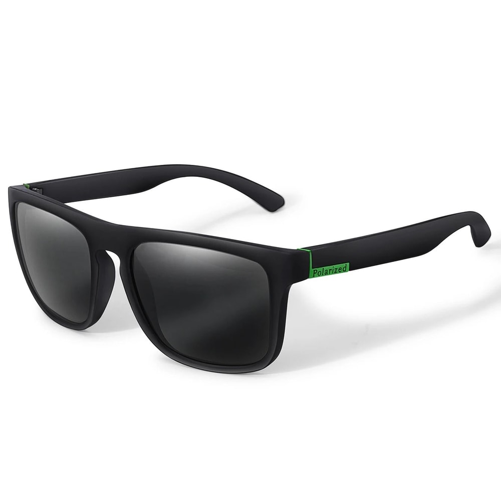 Retro Square Polarized Cycling Sunglasses With UV400 Protection And Night Vision Lens 7