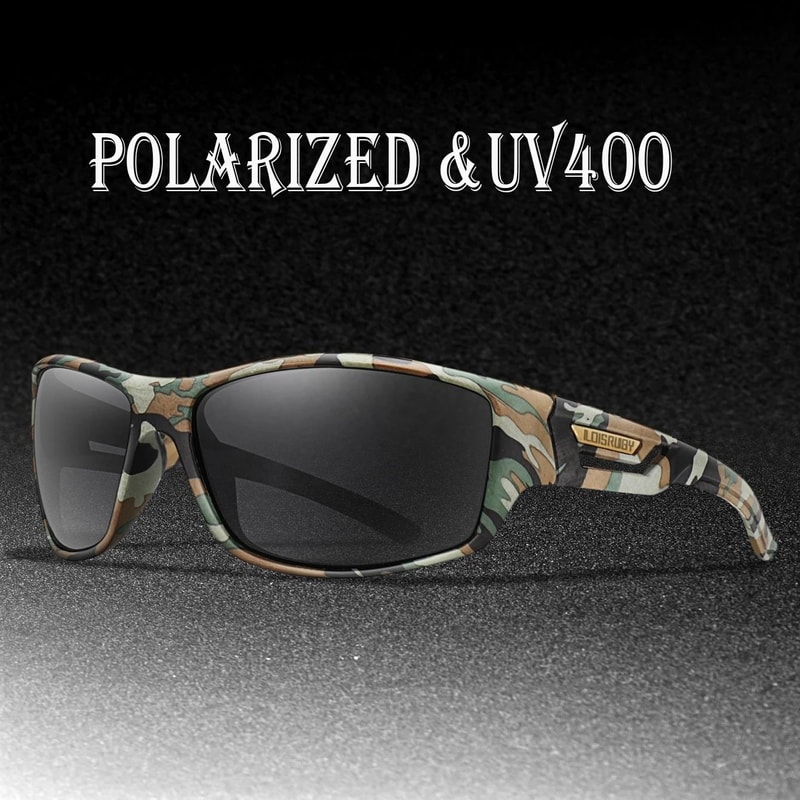Camouflage Polarized Fishing Sunglasses With UV400 Protection For Driving Cycling And Outdoor Sport 3