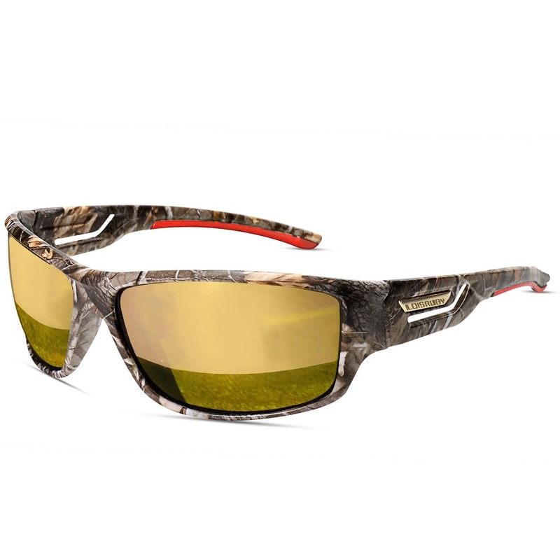 Camouflage Polarized Fishing Sunglasses With UV400 Protection For Driving Cycling And Outdoor Sport 6