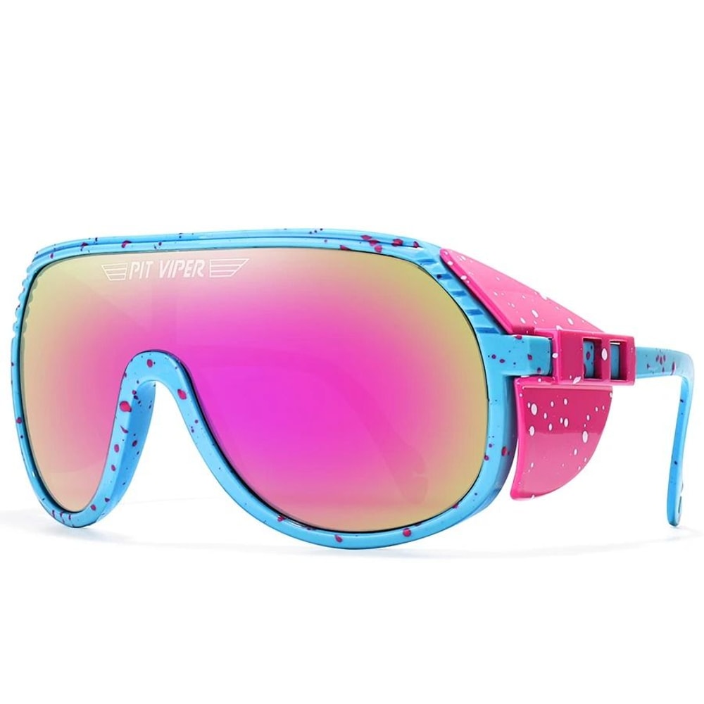 Vintage Pilot Cycling Sunglasses UV400 Sport MTB Goggles For Men And Women 12