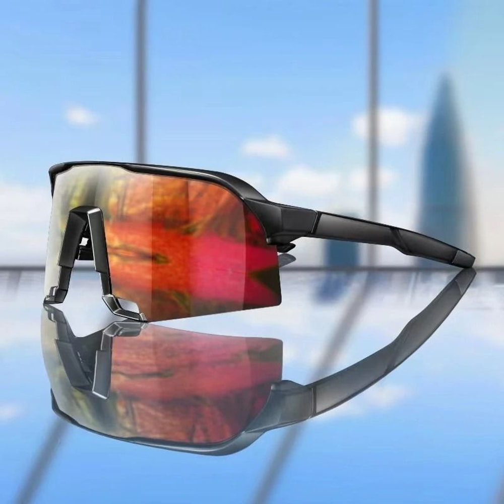 Oversize Windproof Outdoor Sports Sunglasses For Cycling Hiking And Camping 0