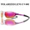 Transparent Frame Polarized Fishing Sunglasses UV400 Outdoor Eyewear For Men And Women 0