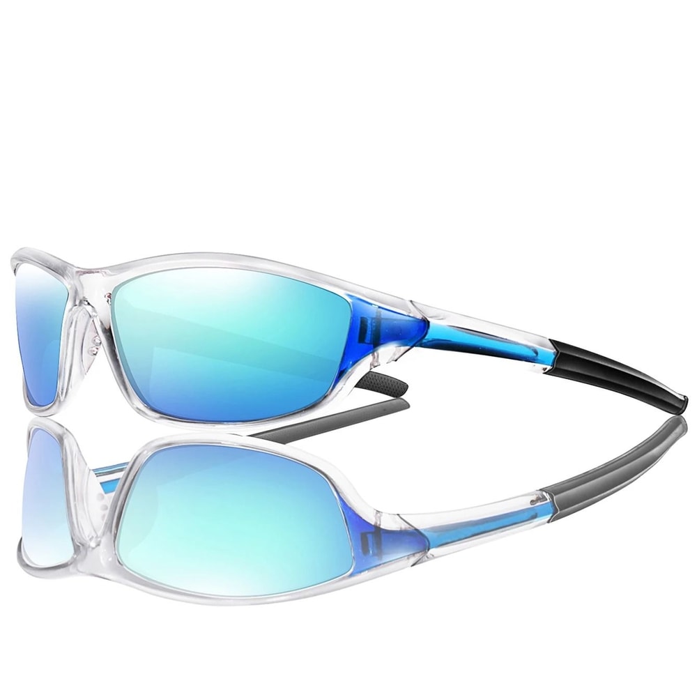 Transparent Frame Polarized Fishing Sunglasses UV400 Outdoor Eyewear For Men And Women 3