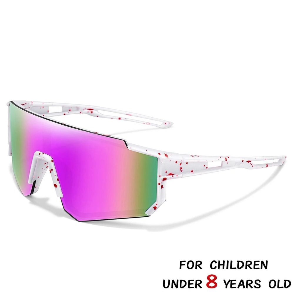 Kids UV400 Sport Sunglasses For Ages 3 To 8 Outdoor Baseball Bicycle And Camping Eyewear 5