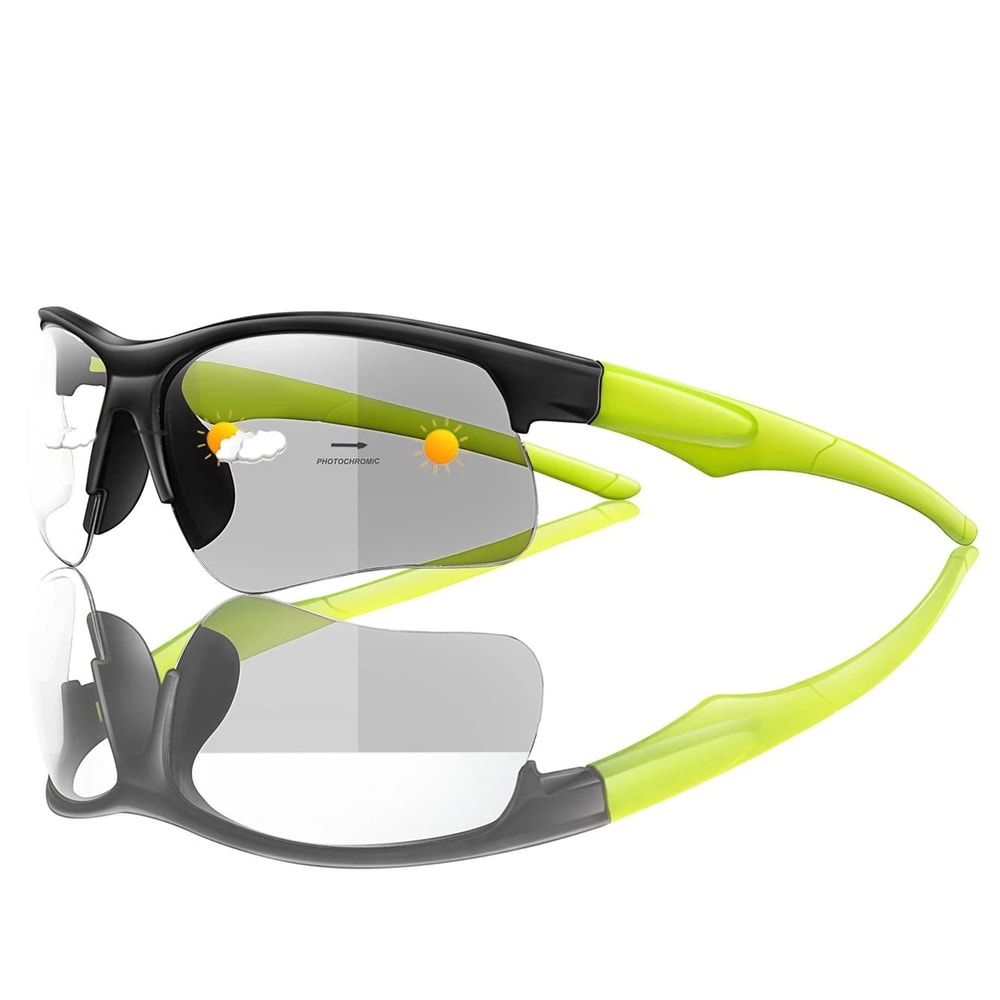 Photochromic Sports Sunglasses For Men And Women UV400 MTB Cycling Running Goggles 4