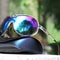 Trendy Round Windproof Fishing Sunglasses With UV Protection And Box For Men And Women 9