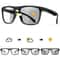 Classic Square Photochromic Sunglasses For Men And Women Outdoor Goggles For Travel And Daily Style 0