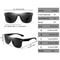 Square UV400 Windproof Fashion Sunglasses For Men And Women Outdoor Driving And Cycling Shades 2