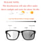 Photochromic Windproof Square Sports Sunglasses For Men And Women Cycling MTB Eyewear 2