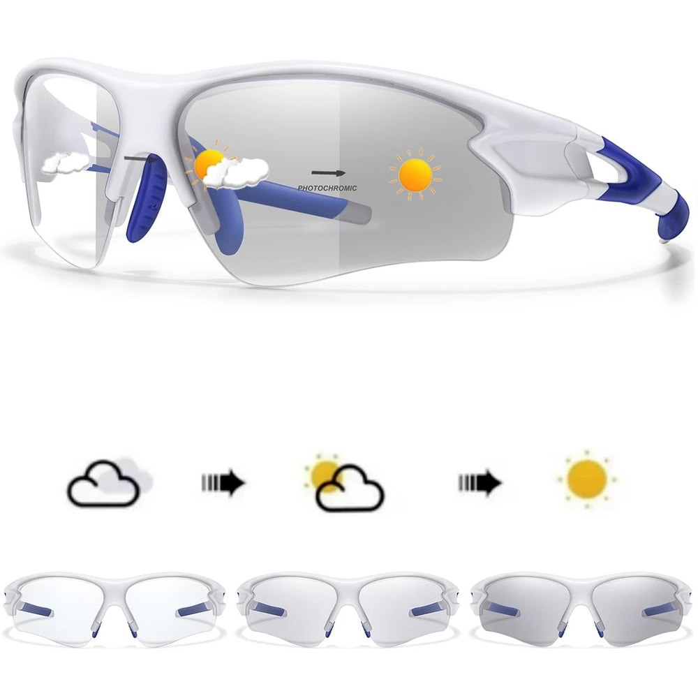 Outdoor Sports Photochromic Fashion Sunglasses For Men And Women Cycling Running Driving Eyewear 12