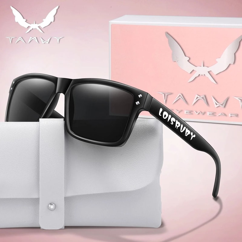 Candy Color Square Sunglasses With UV Protection 2