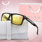 Candy Color Square Sunglasses With UV Protection 13