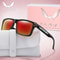 Candy Color Square Sunglasses With UV Protection 4