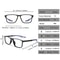 Photochromic Reading Glasses Set With Blue Light Protection 3 Pairs 1