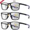Photochromic Reading Glasses Set With Blue Light Protection 3 Pairs 7