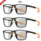 Photochromic Reading Glasses Set With Blue Light Protection 3 Pairs 9