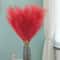 Red Faux Pampas Grass Stems For Wedding And Home Decor 5 Piece Set 2
