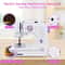 Portable Electric Sewing Machine With 12 Stitch Patterns 0