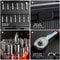 46 Piece Socket And Ratchet Tool Kit For Car And Motorcycle Repair 1