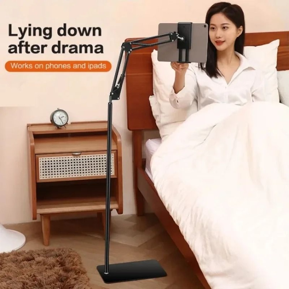 Flexible Gooseneck Tablet And Phone Holder With Adjustable Fold Arm 4