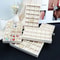 5 Tier Velvet Jewelry Organizer Box With Transparent Compartments 4