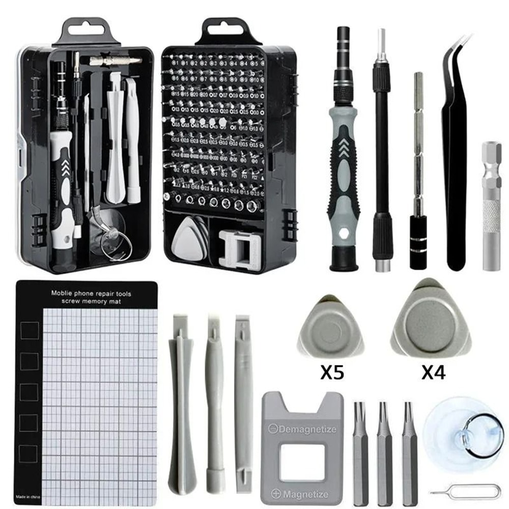 115 In 1 Precision Screwdriver Tool Kit For Phone And Watch Repair 1