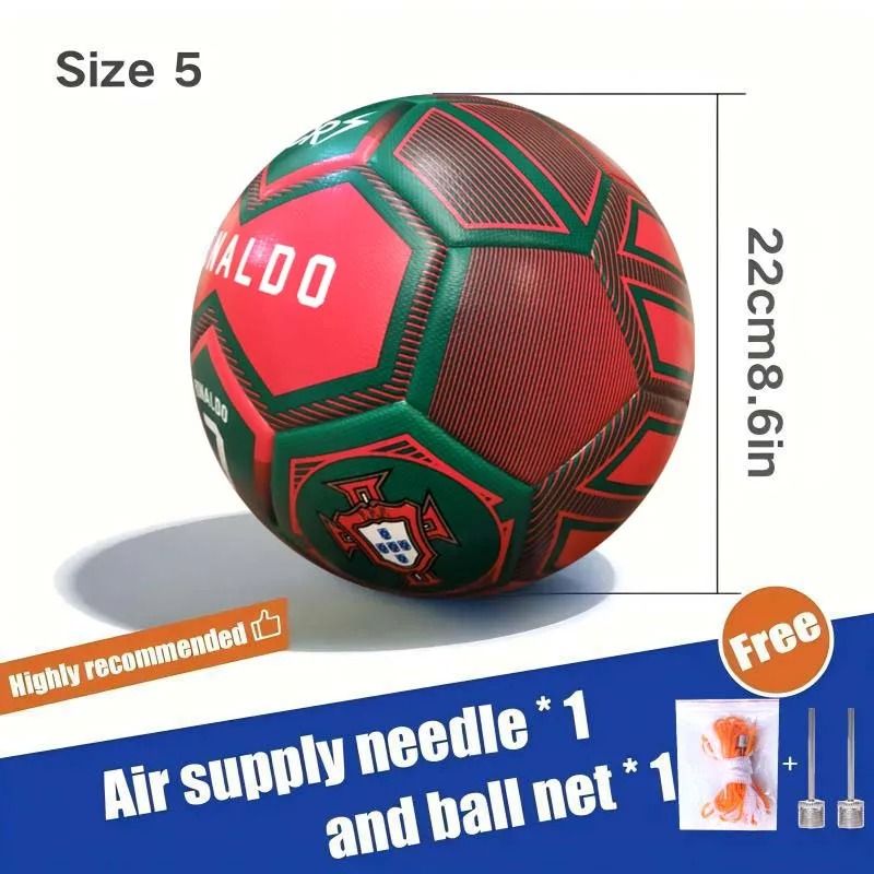 Official Size Soccer Ball For Training And Match Play 6