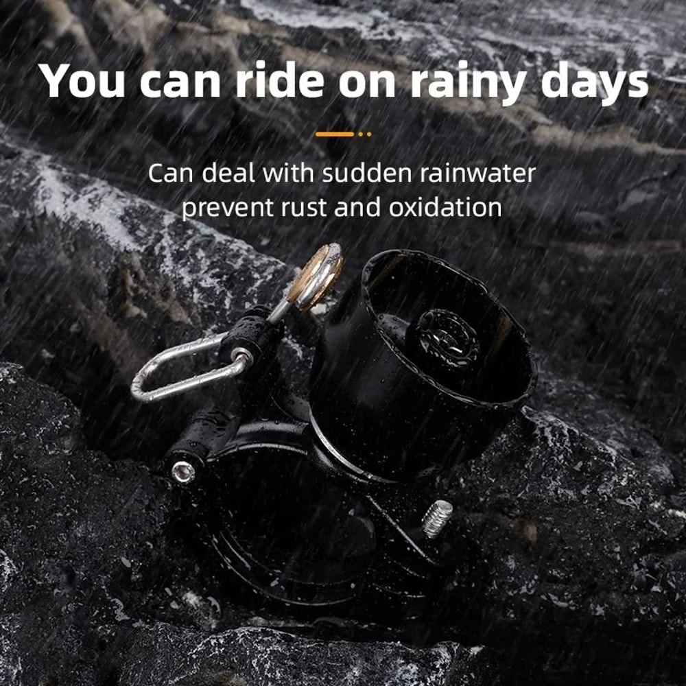 Copper Bike Bell With Single Strike And Cowbell Mode 3