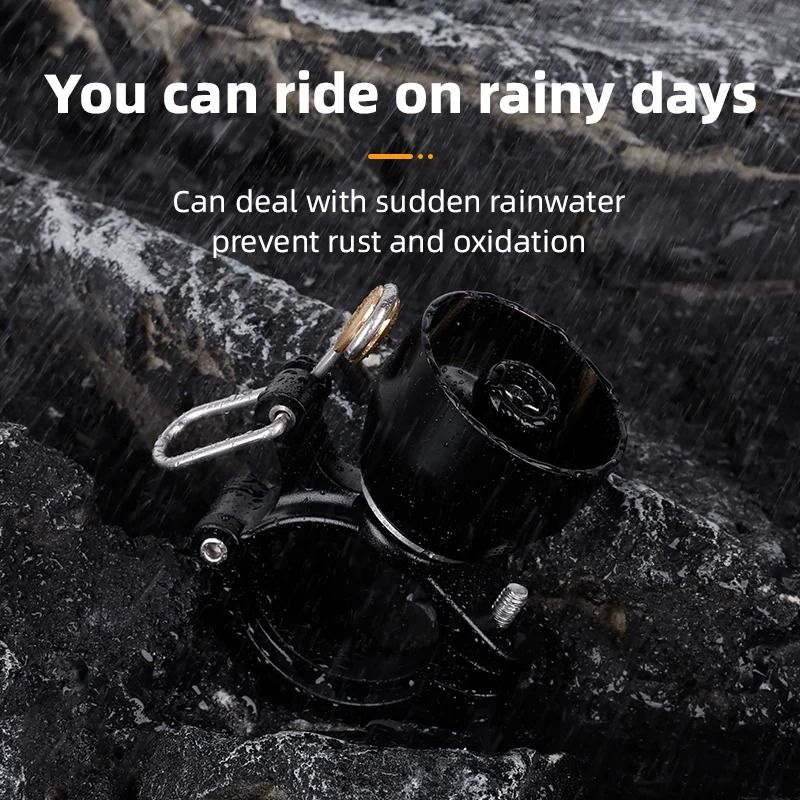 Copper Bike Bell With Single Strike And Cowbell Mode 3