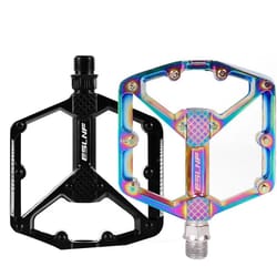 aluminum alloy bike pedals with bearings and anti slip grip