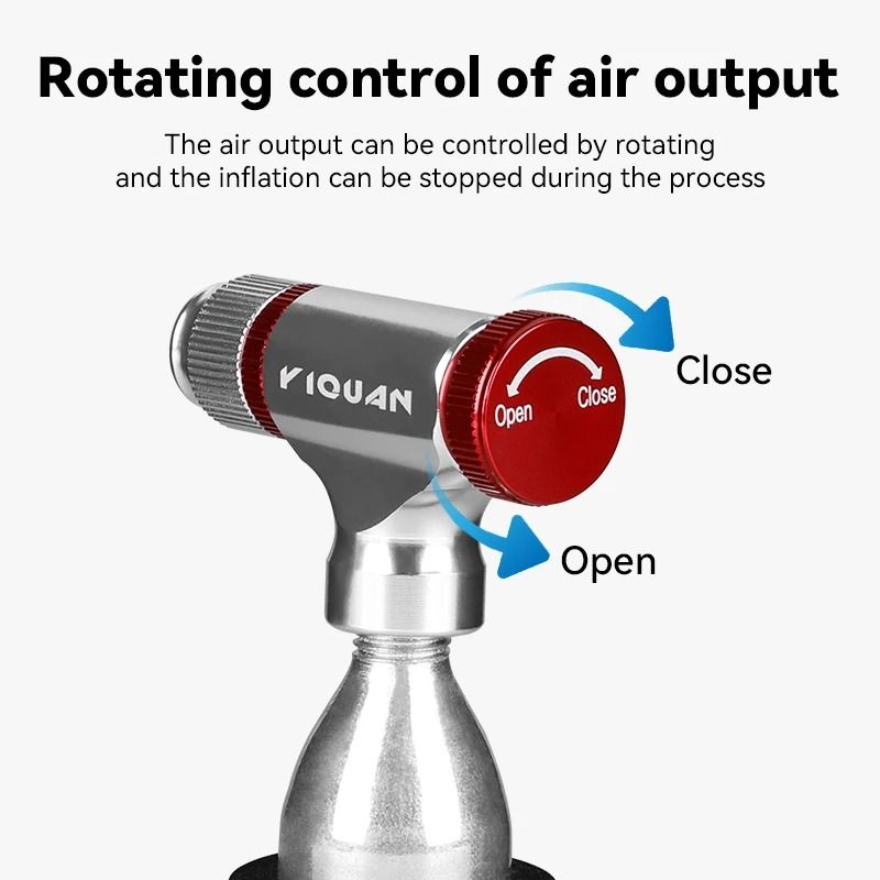 Portable CO2 Tire Inflator For Road And MTB Bikes 3