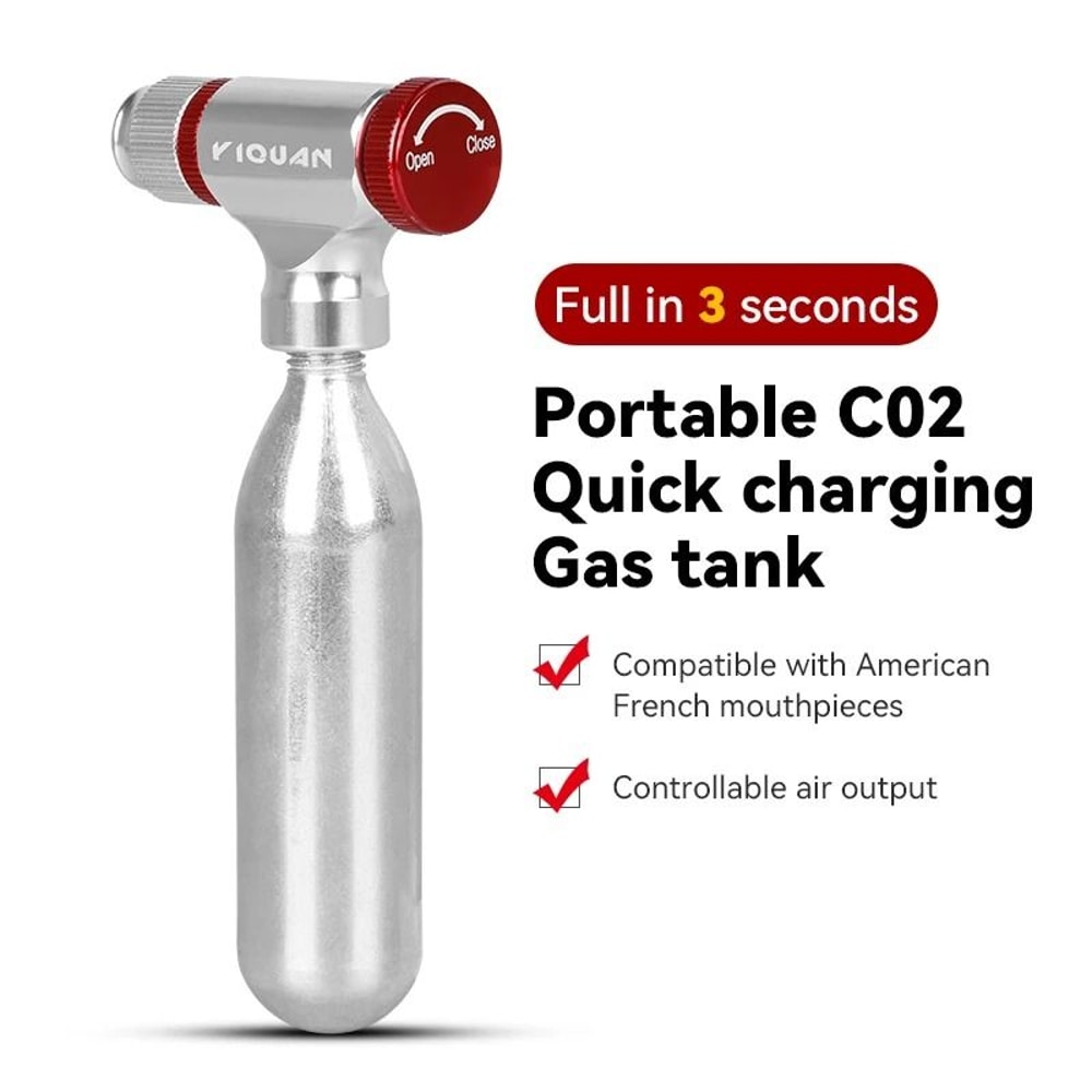 Portable CO2 Tire Inflator For Road And MTB Bikes 4