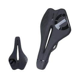 hollow shock absorbing bike saddle seat cushion