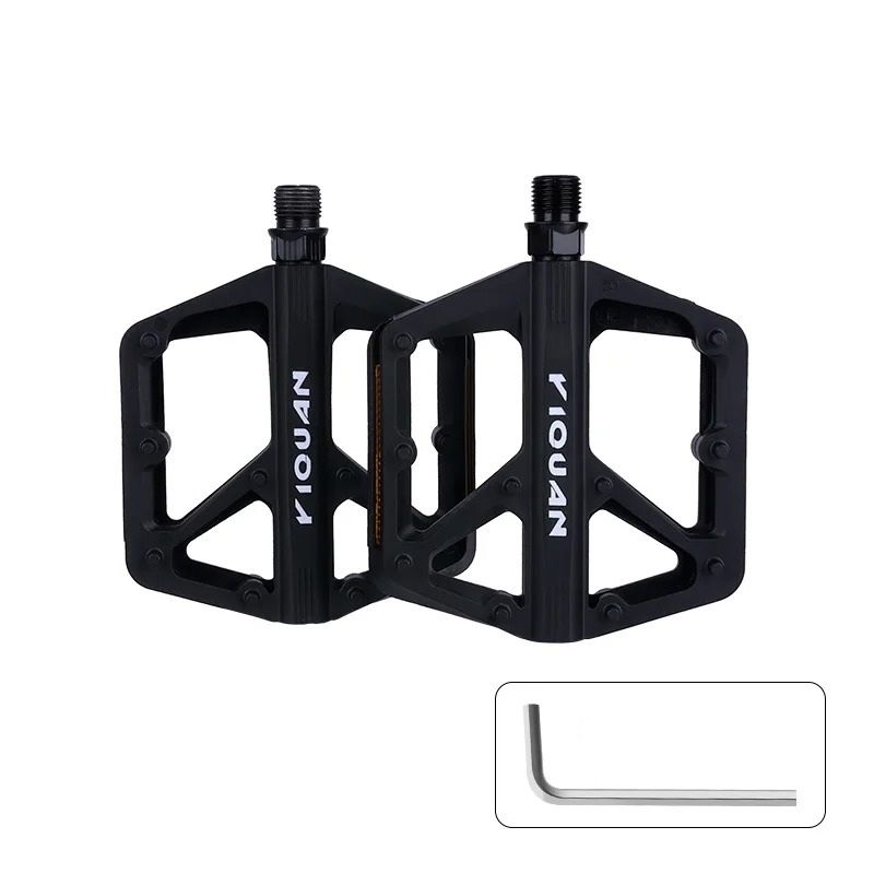 Wide Non Slip Nylon Bike Pedals With Bearings 9