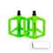 Wide Non Slip Nylon Bike Pedals With Bearings 10