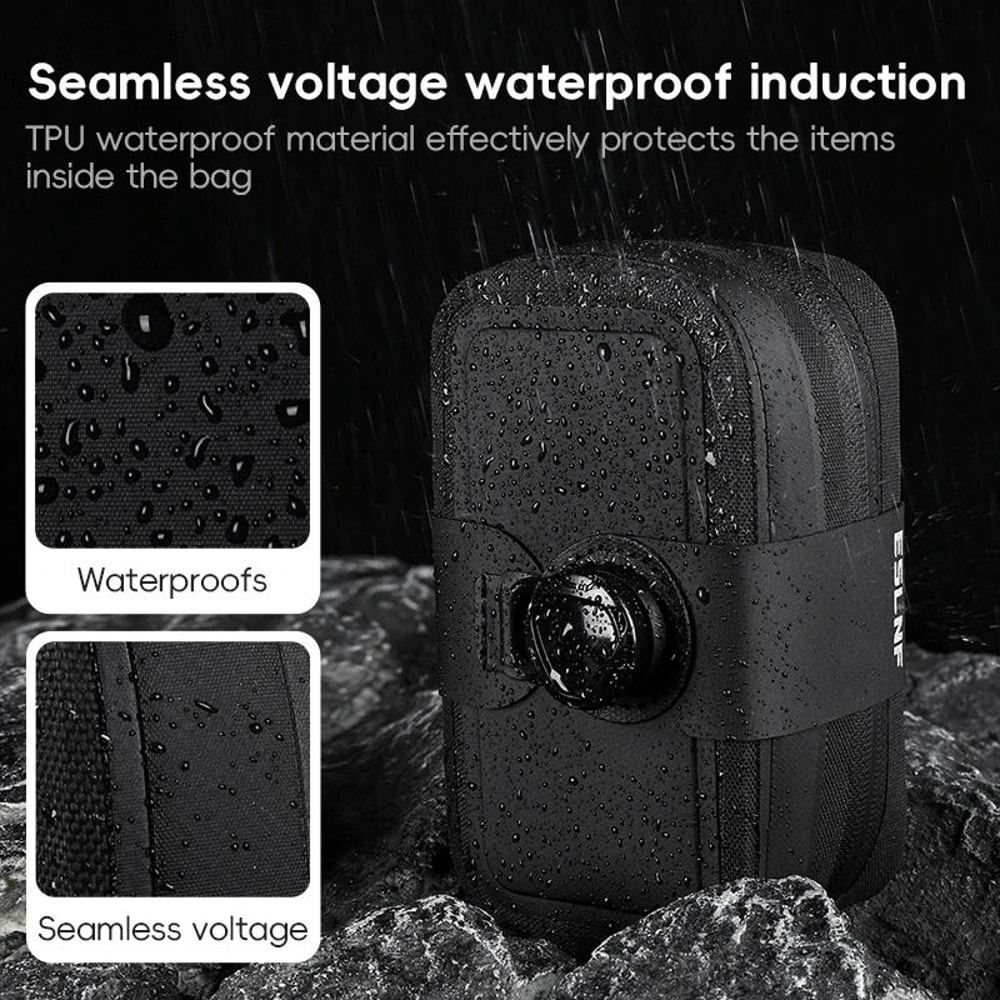 Rainproof Quick Release Bike Saddle Bag For Cycling Essentials 1