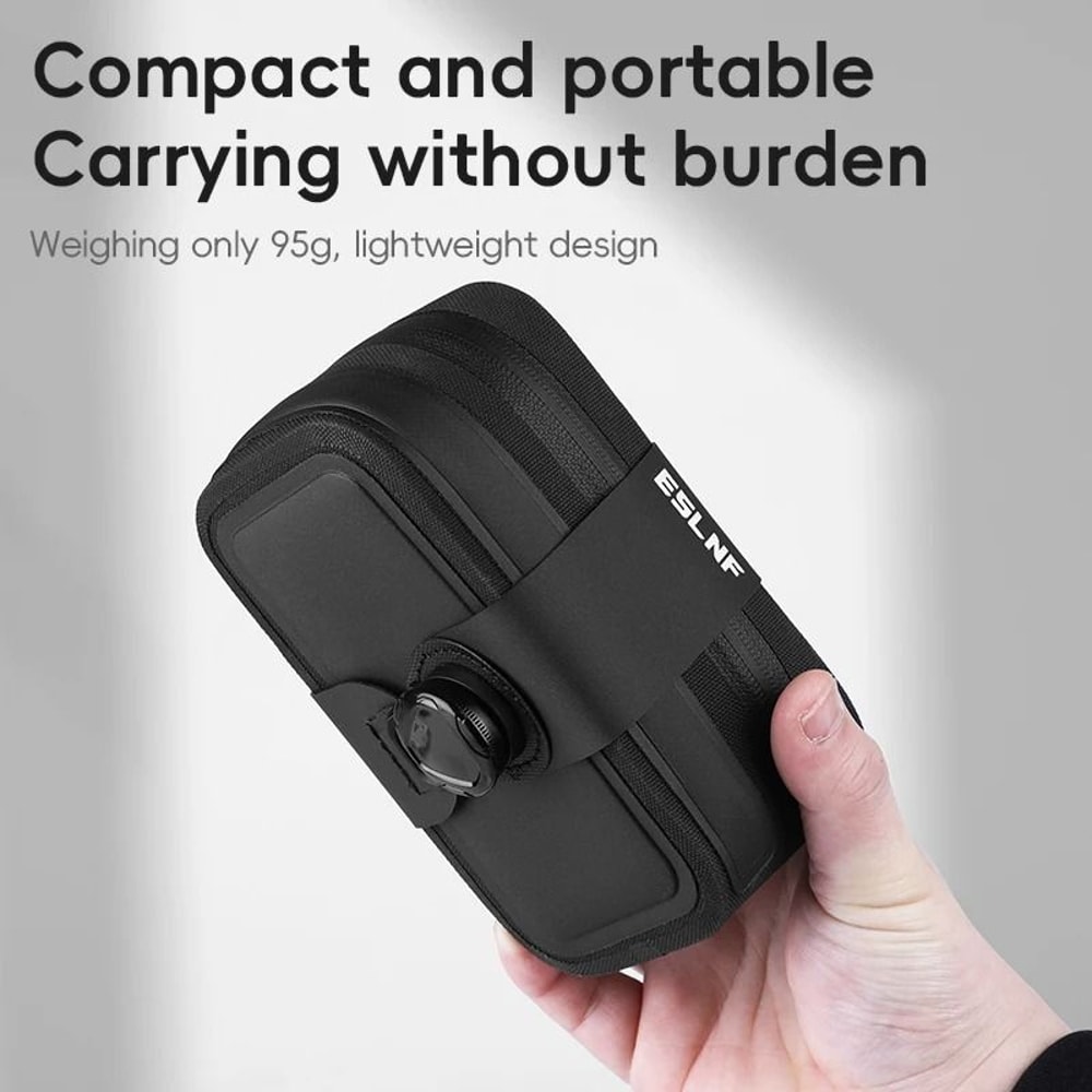 Rainproof Quick Release Bike Saddle Bag For Cycling Essentials 2