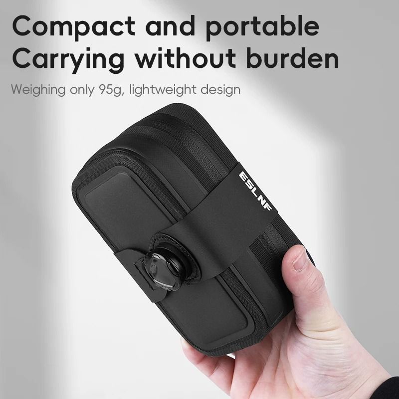 Rainproof Quick Release Bike Saddle Bag For Cycling Essentials 2