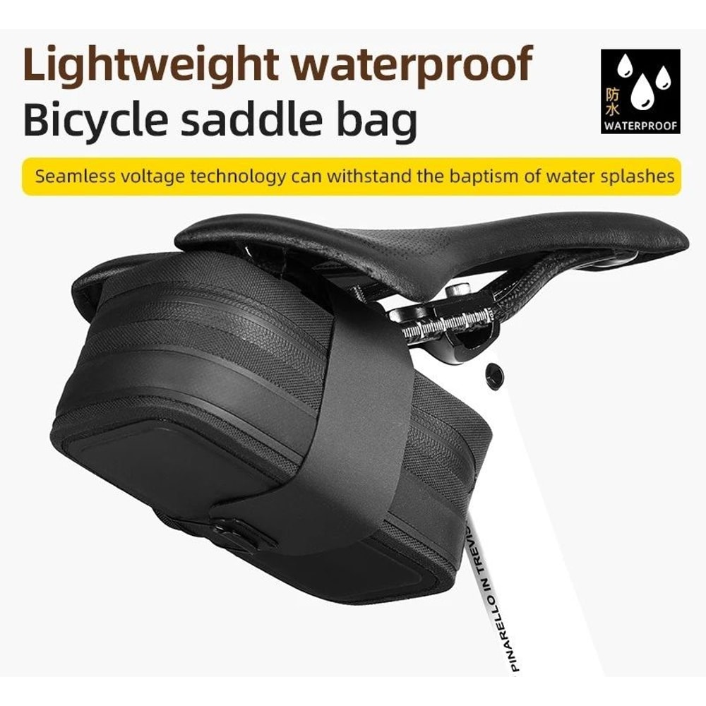 Rainproof Quick Release Bike Saddle Bag For Cycling Essentials 4