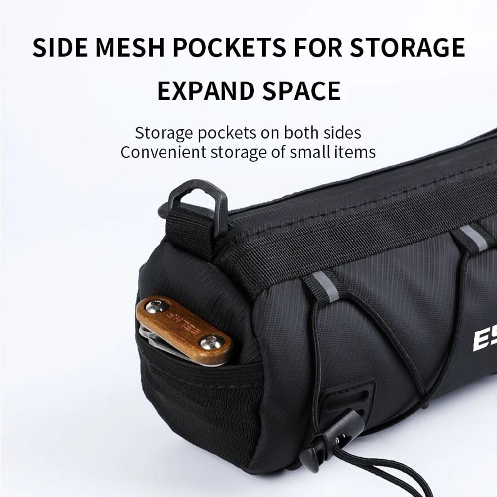 Waterproof Bicycle Handlebar Bag With Shoulder Strap 3