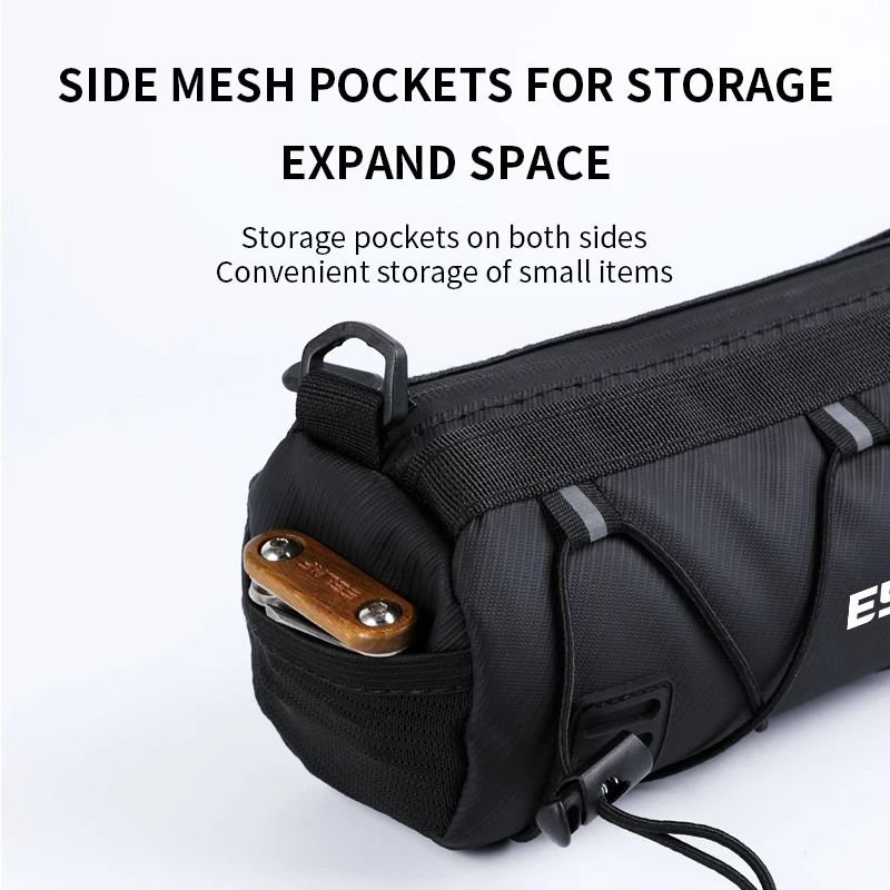 Waterproof Bicycle Handlebar Bag With Shoulder Strap 3