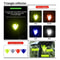 Bicycle Reflective Saddle Warning Card For Night Riding Safety 5