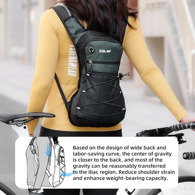 Lightweight Cycling And Hiking Backpack With Waterproof Design 2