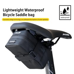 waterproof mini bike saddle bag for under seat storage