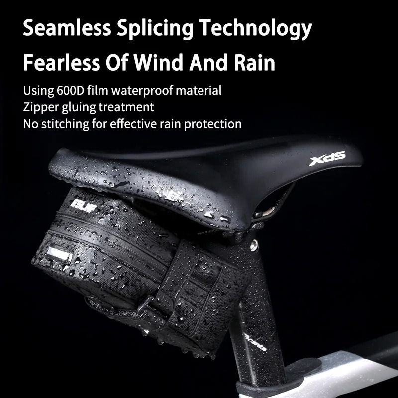 Waterproof Mini Bike Saddle Bag For Under Seat Storage 3