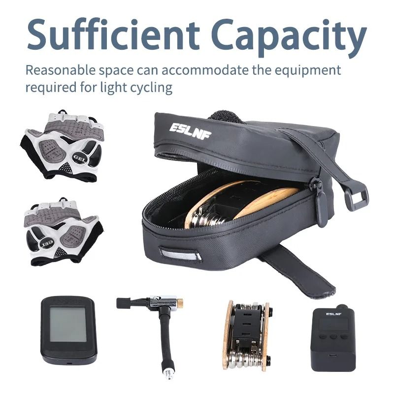 Waterproof Mini Bike Saddle Bag For Under Seat Storage 5