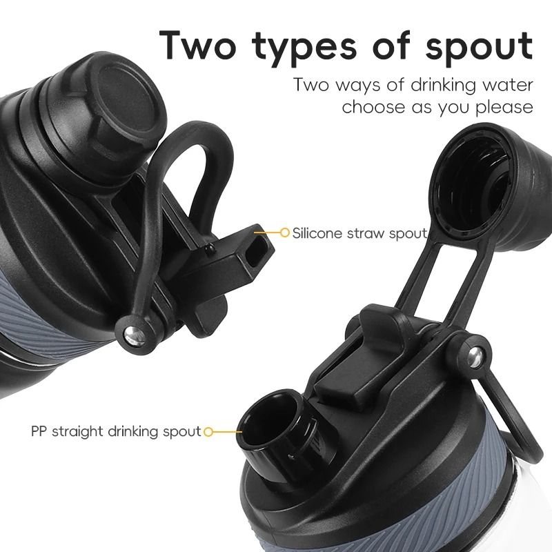 650 Ml Stainless Steel Cycling Thermos Water Bottle 1