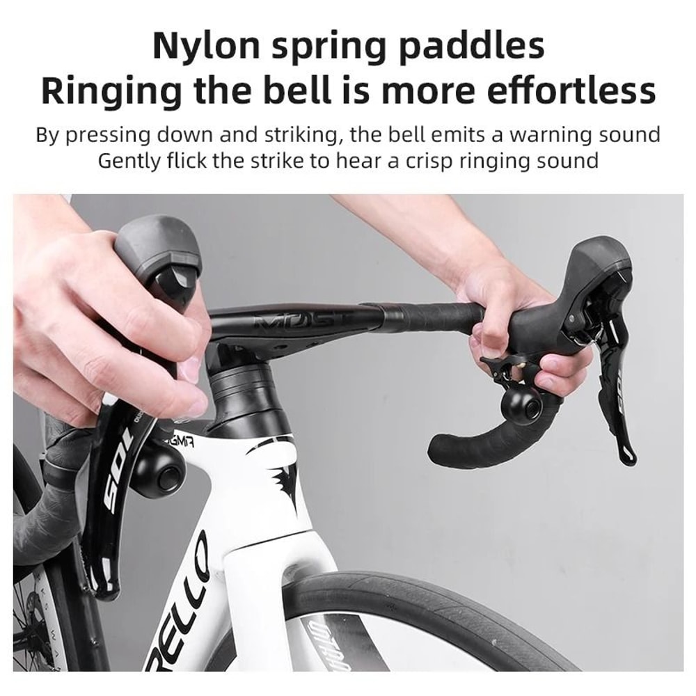 Loud Road Bike Bicycle Bell Copper Alloy Handlebar Ring 2