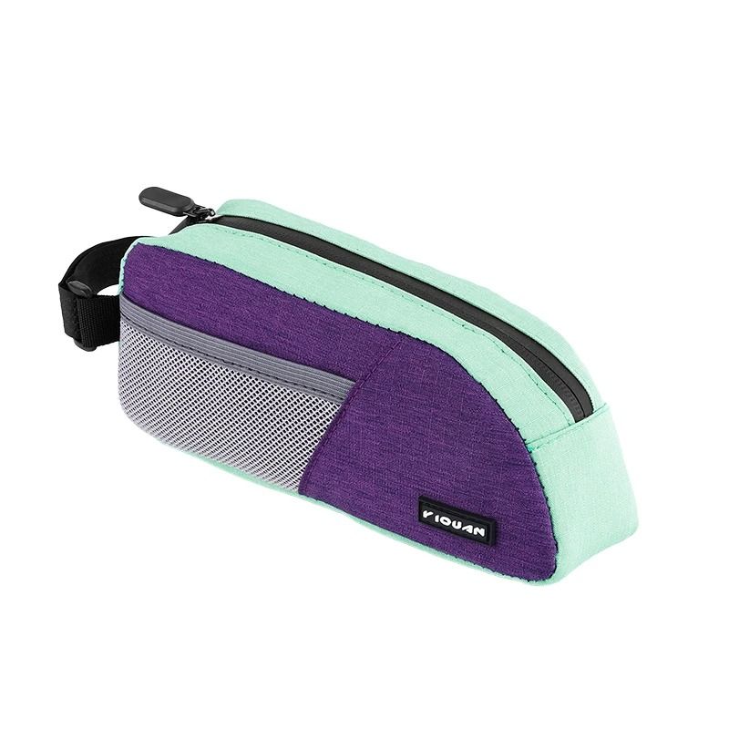 Colorful Bicycle Top Tube Bag Waterproof Cycling Storage Pouch 5